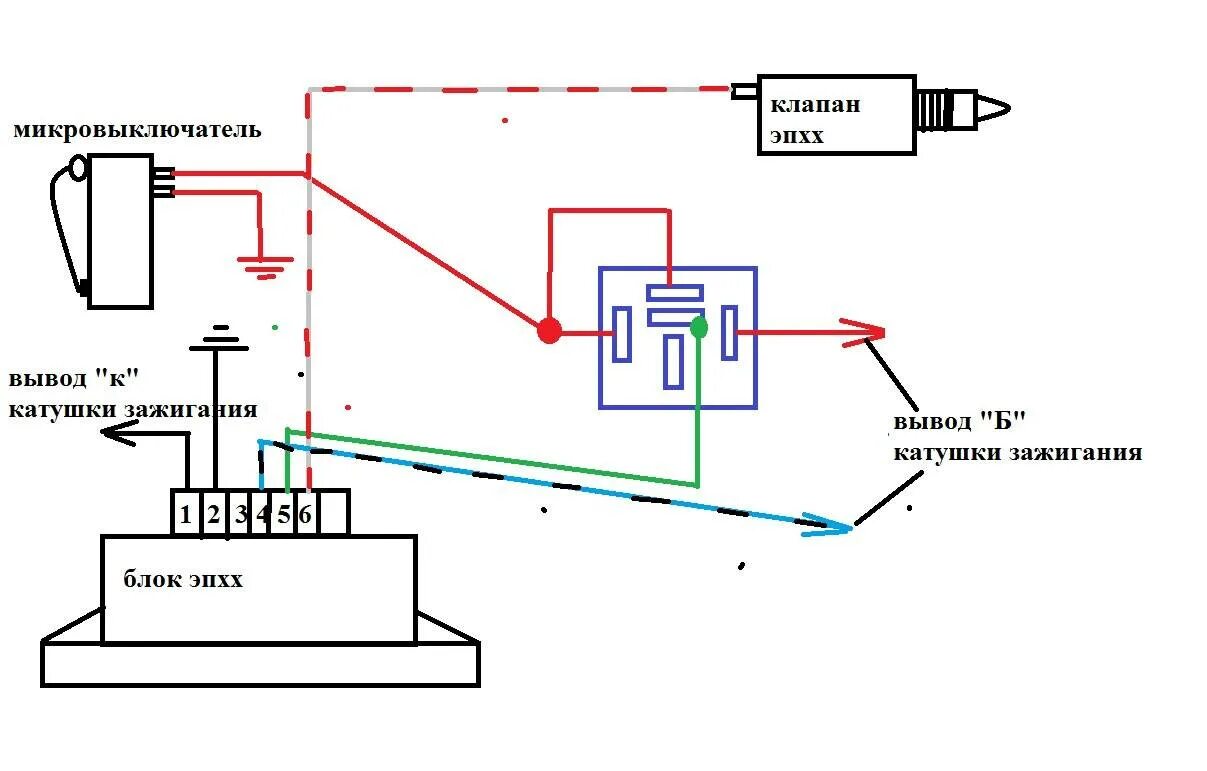 Реле электромагнитного клапана карбюратора ВАЗ 2107. Схема подключения электромагнитного клапана карбюратора ВАЗ. Схема ЭПХХ 5003.3761. Электромагнитный клапан управления ЭПХХ УАЗ.