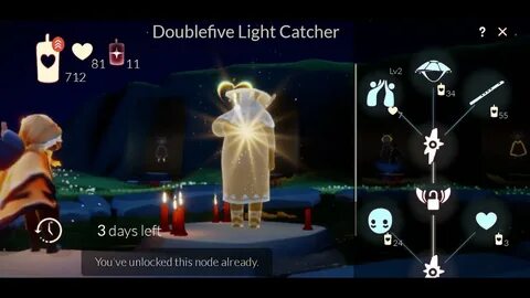 Catching light