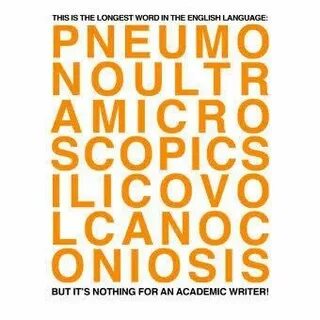 Longest word in english