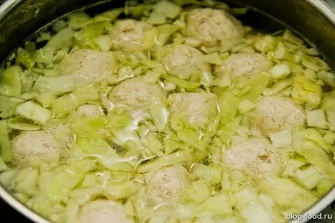 Фрикадельки с капустой рецепт