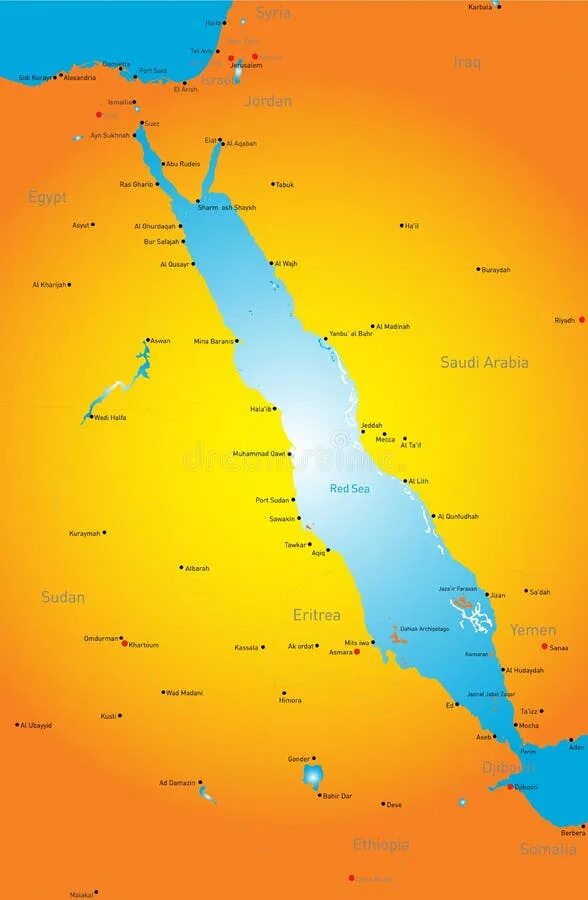 Красное море на карте. Красное море на карте египта. Красное море страны. Красное море физическая карта. Карта курортов египта хургада.