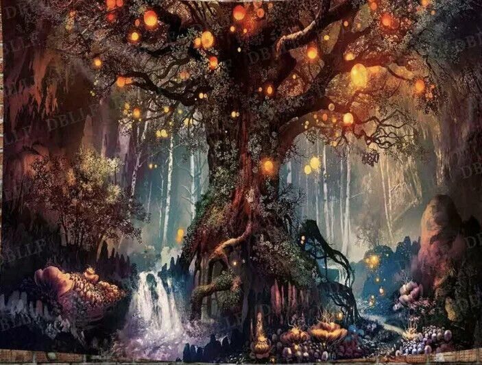 Old tree by Fel-X on DeviantArt Contemporary landscape painting, Fantasy art lan