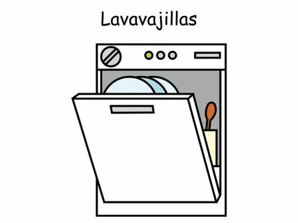 Посудомоечная машина рисунок