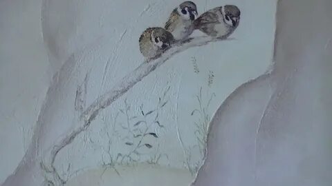 Картины написанные красками на мокрой штукатурке это