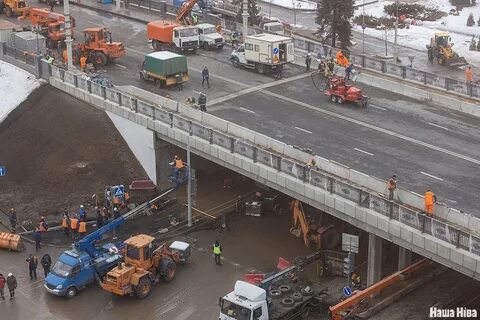 Открытие моста через лочу