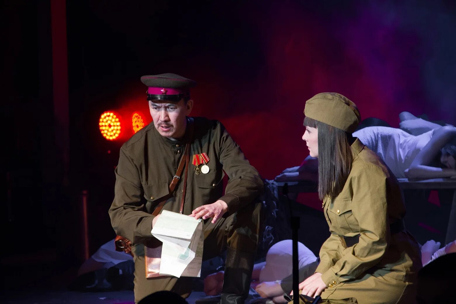 Музыкально зори. 4а. Куженерская дши. Т. Актеры театра.