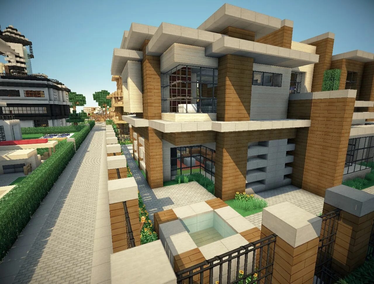 Modern Villa Minecraft. Современный дом в МАЙНКРАФТЕ. Современные здания в МАЙНКРАФТЕ. Красивый современный дом в МАЙНКРАФ. Красивый дом 1.16 5
