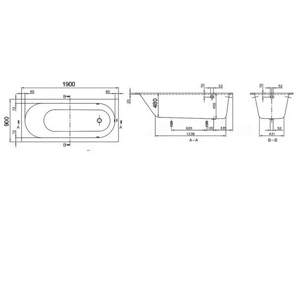 Ubq170obe2v 01. Ванна акриловая 170х75 Villeroy Boch Oberon. Ubq170obe2v ванна Оберон 170 75 Villeroy Boch. Oberon ванна 1700 x 750 mm. Ванна Оберон 190 90.