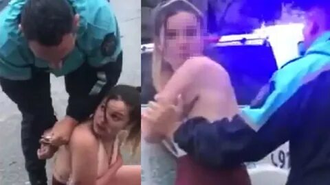 "No me podés tocar", salía del boliche, un policía la maltrató, l...