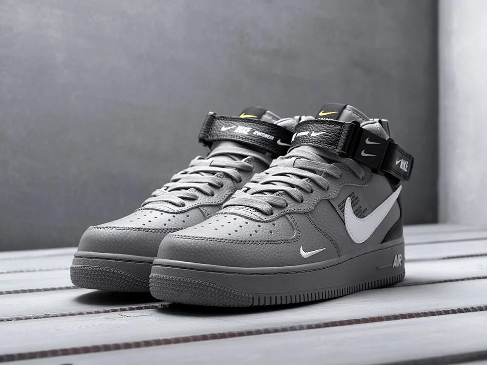 Кроссовки nike air серые. Кроссовки Nike Air force1 Mid. Кроссовки Nike Air Force 1 07 Mid lv8. Nike Air Force 1 серые. Nike Air Force 1 07 lv8 Grey.