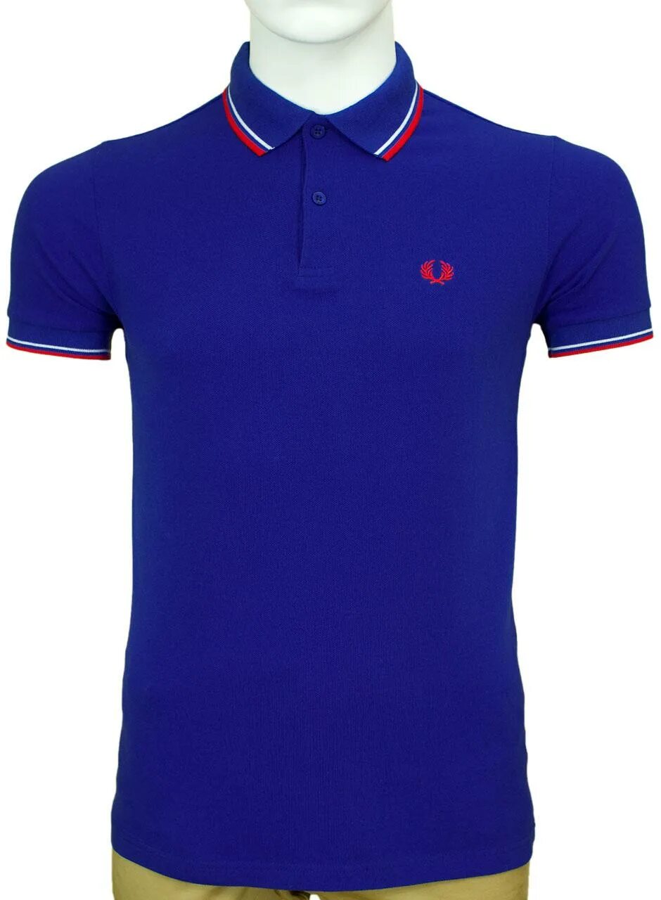 Купить поло в московской области. Поло Fred Perry синие. Fred Perry 4242 сине красное поло. Fred Perry 4242 сине красное белое поло.