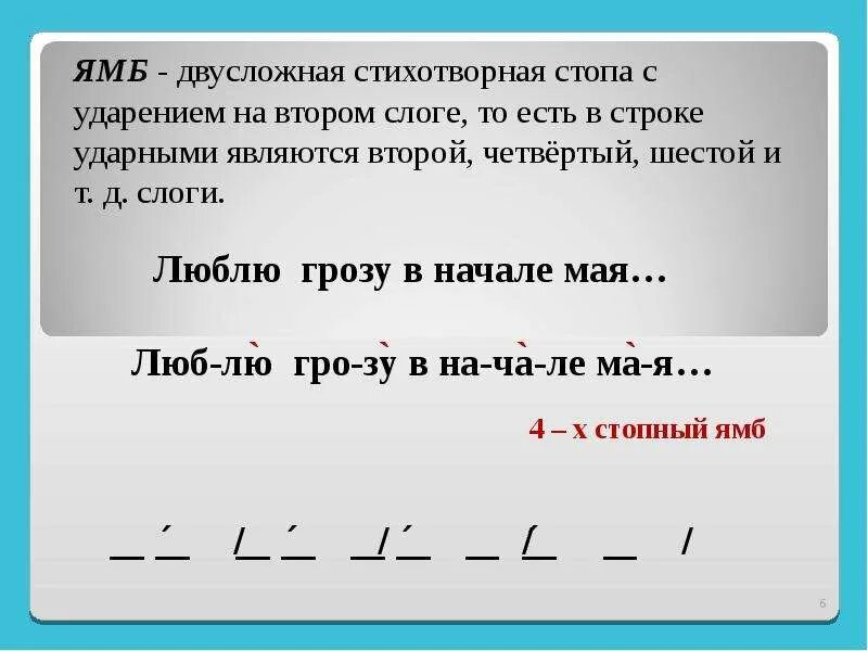 Стихи написанные ямбом и хореем примеры Пятистопный ямб: подробное объяснение и примеры