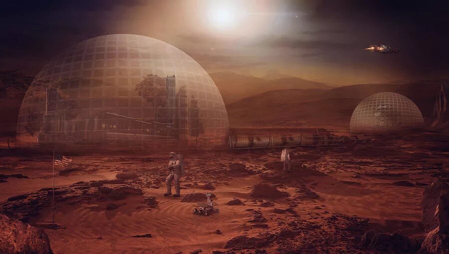 Mars colony