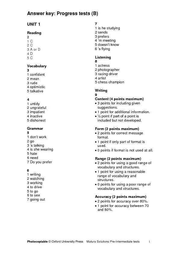 1 прогресс тест. Unit 1 Test. Тест solutions pre-Intermediate. Pre-Test 1 Units 1-4 ответы. Pre Intermediate Unit Test 7 ответы.