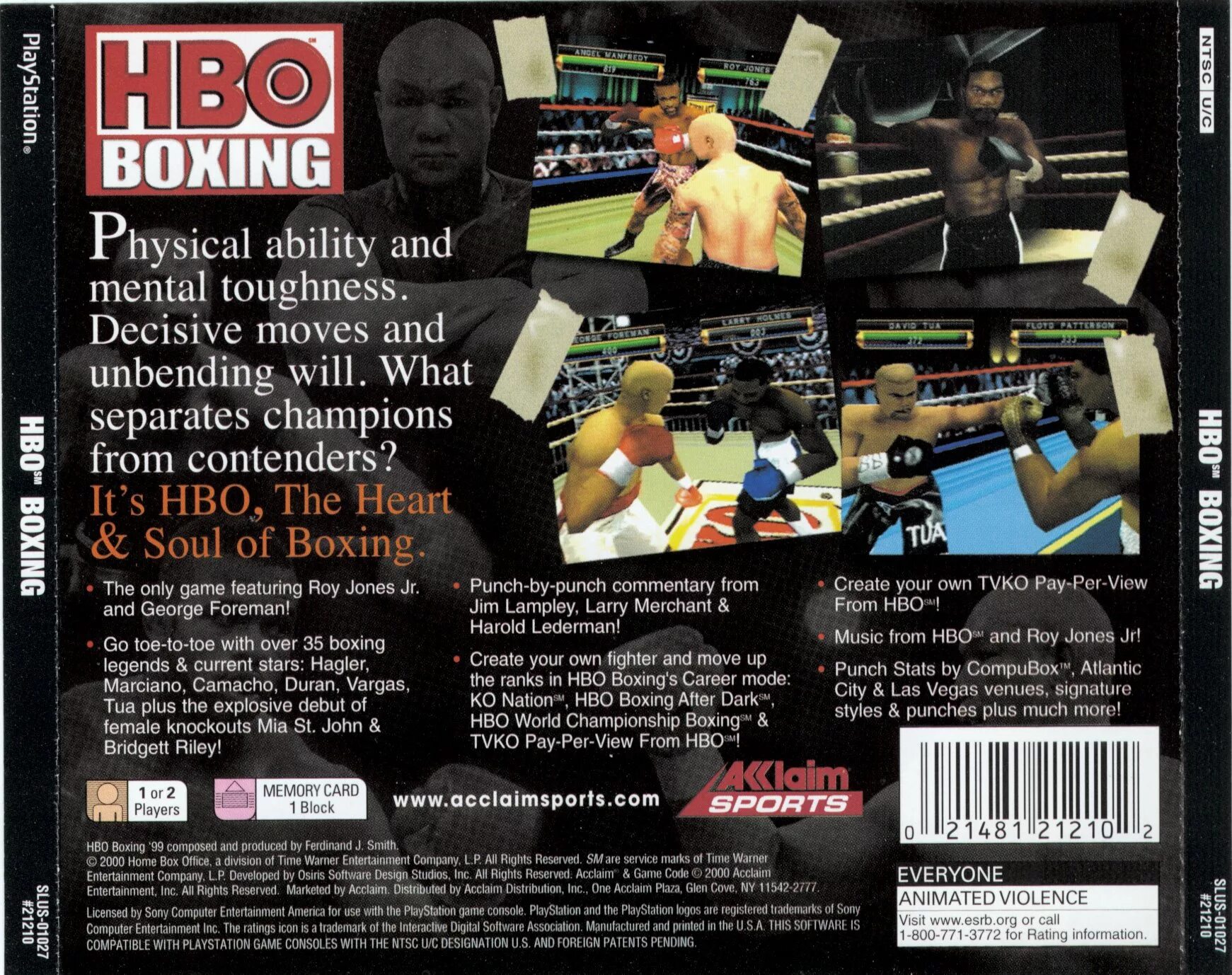 HBO Boxing. Боксинг на PS 1. HBO Boxing PS. HBO-Boxing ps1 Cover NTSC UC. United box