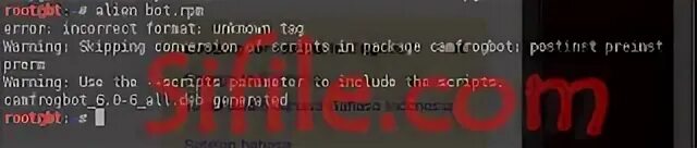 Bot error