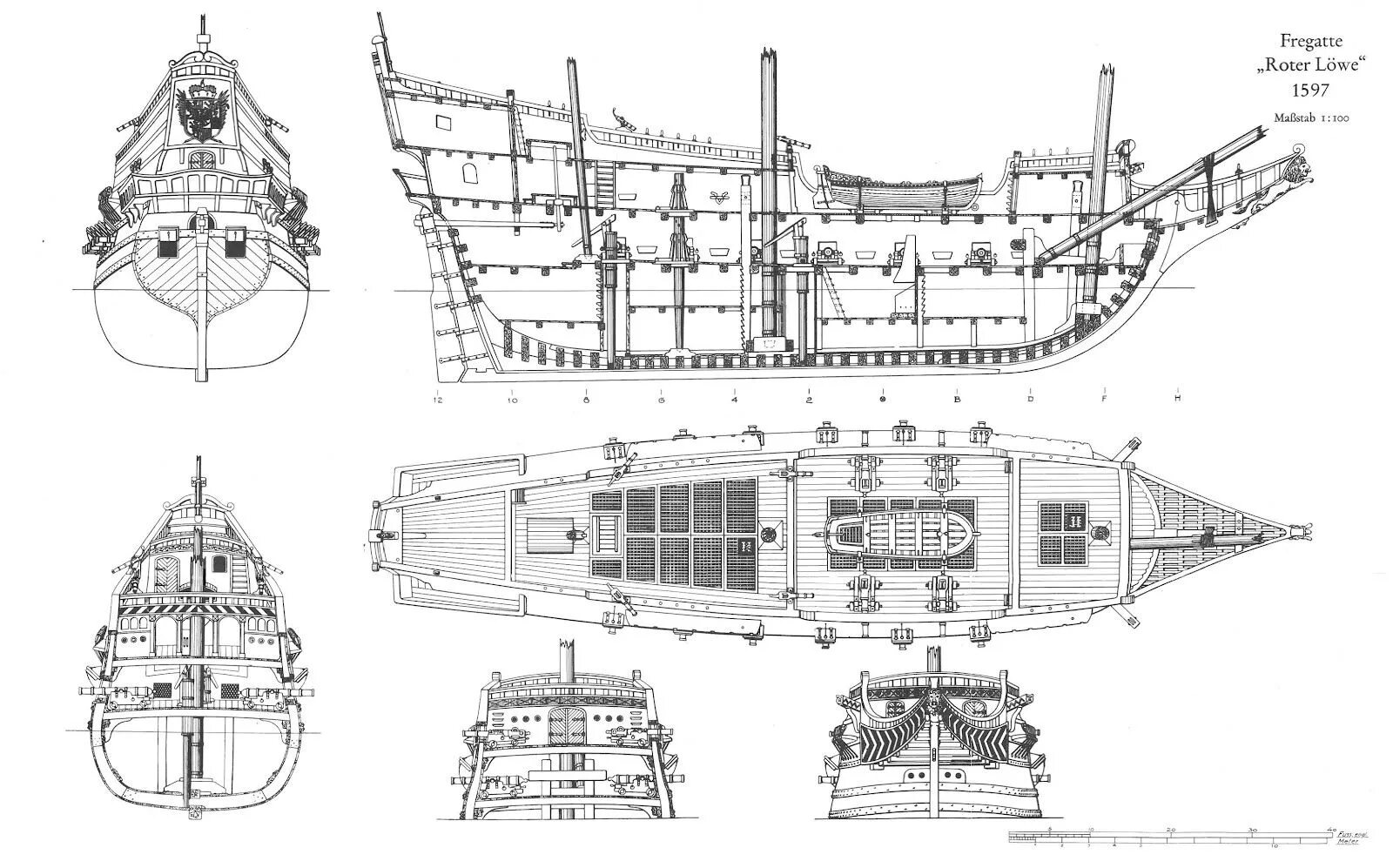 Галеон 17 века чертежи. Чертеж шпангоутов парусного корабля. General arrangement plan судна. Модель корабля чертежи prins willem. Ships plan.