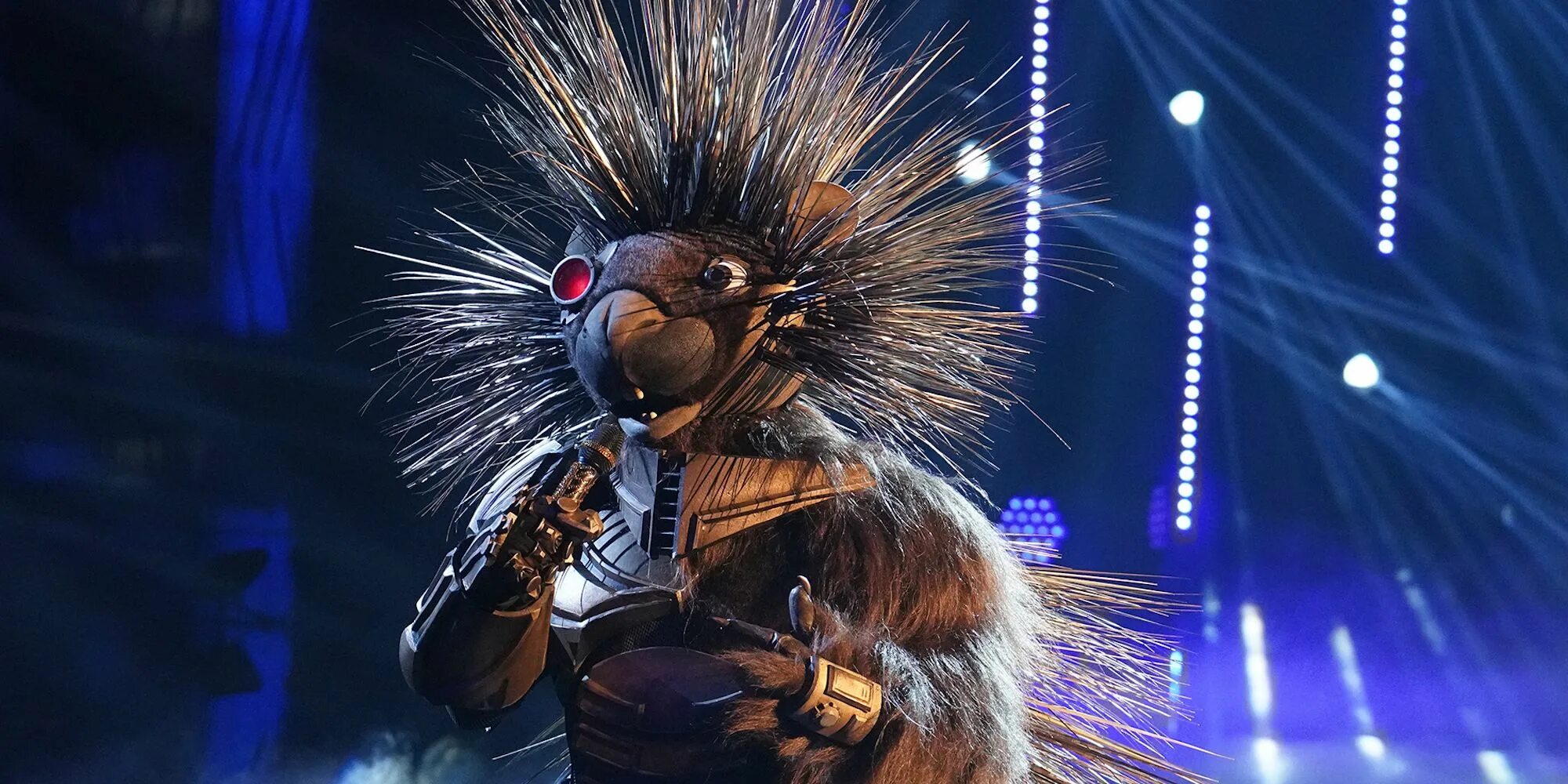 Шоу "the masked Singer" -2020. Шоу маска Дикобраз.