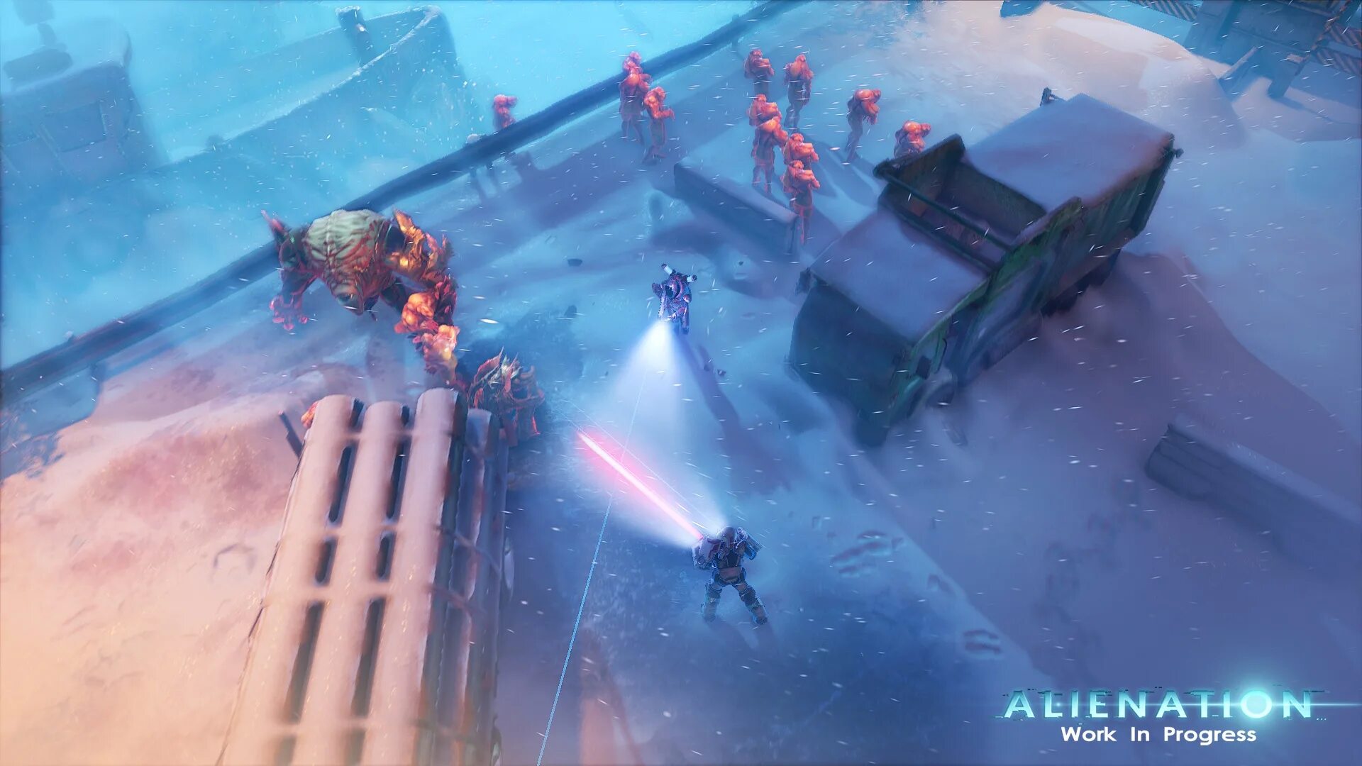 Alienation — Housemarque. Игра на ps4 Alienation. Изометрический шутер ps4. Alienation на плейстейшен 4. Инди кооп