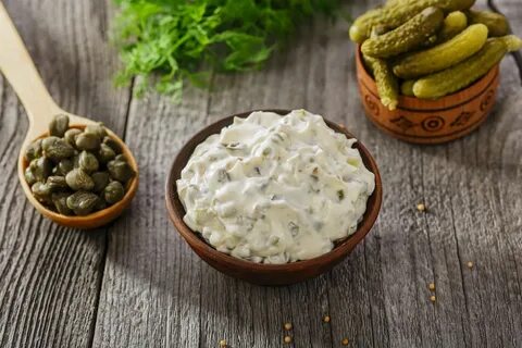 Соус тартар домашний с маринованными