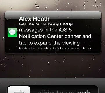 Message notifications