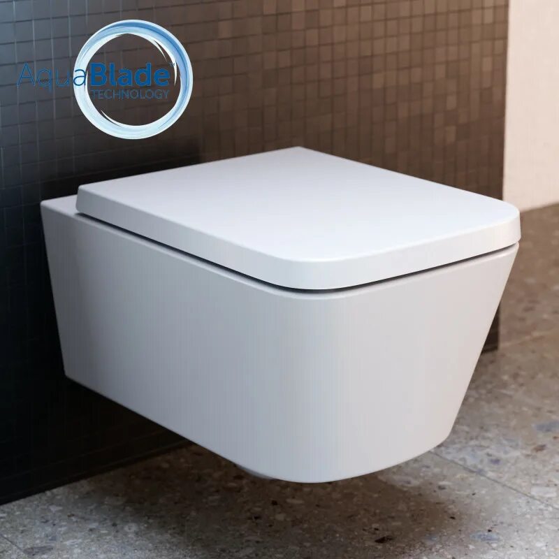 Ideal Standard Toilet. T374901 Blend curve унитаз AQUABLADE цвет.белый. Push button AQUABLADE. Sideal.