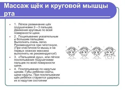 Упражнения для круговой рта