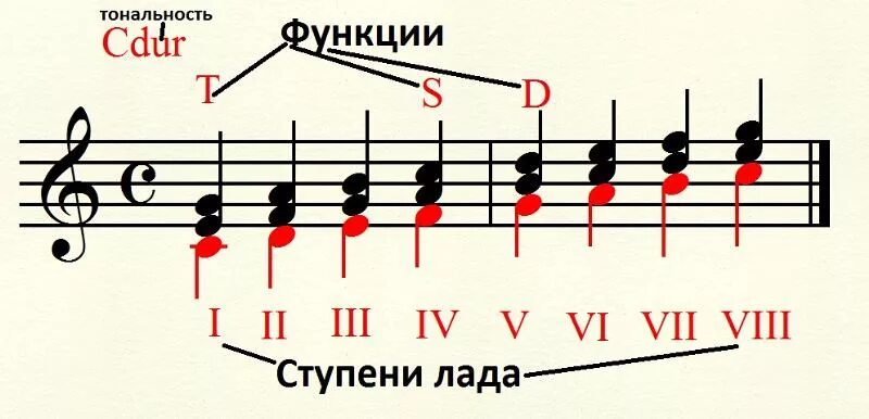 1 ступень в музыке. Тоника Субдоминанта Доминанта ступени. Названия ступеней в тональности.