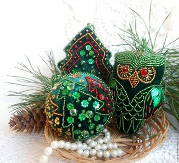 Елочные ручной работы