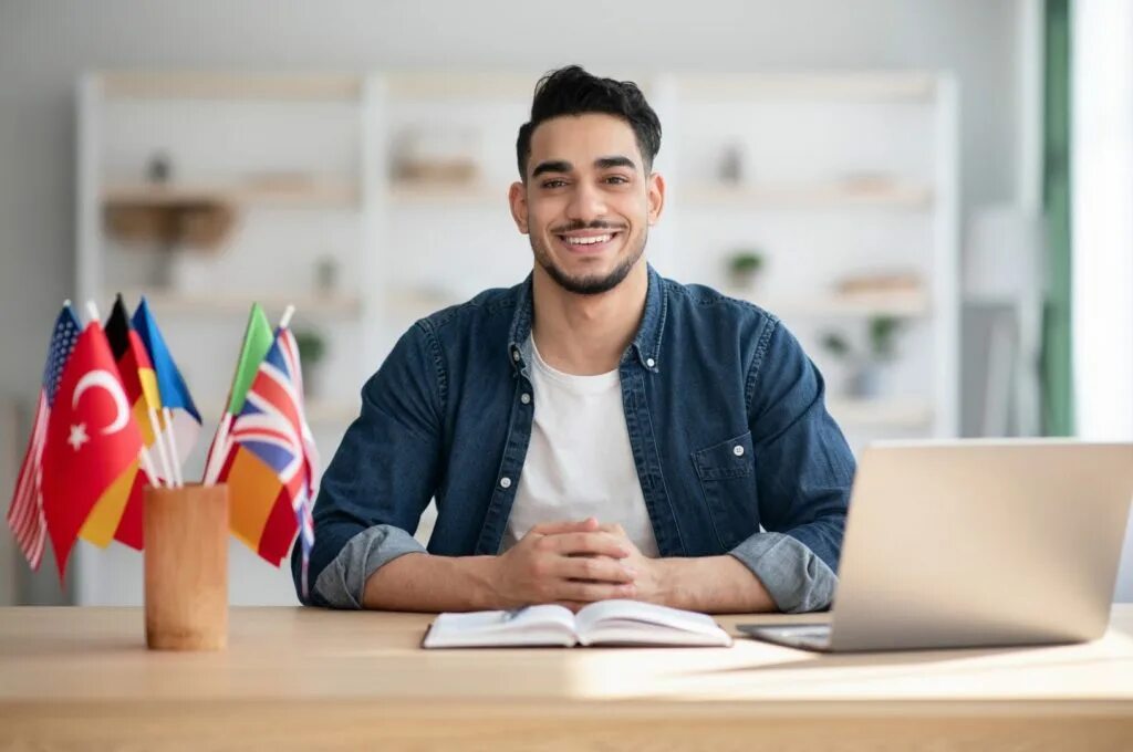 Studying in a foreign country. Studying in a foreign country