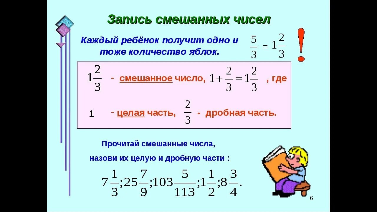 Целая часть обозначение. Смешанное число определение 5 класс. Смешанные числа 5 класс определение. Смешанные числа 5 класс как читать. Как находятся смешанные числа.