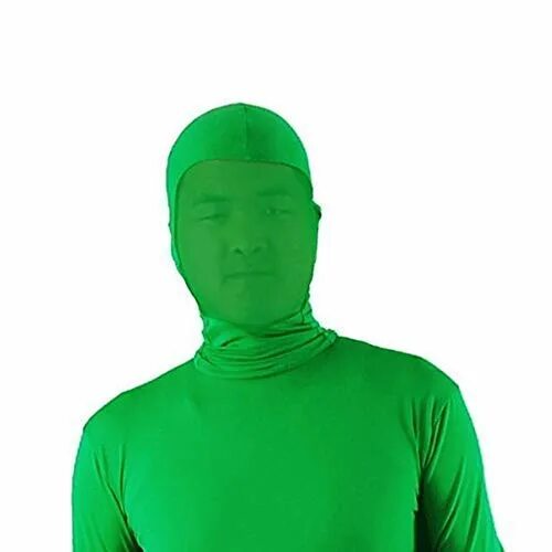 Человек зеленая маска. Курчанов хромакей. Костюм хромакей. Зеленый костюм хромакей. Человек в зеленом костюме.