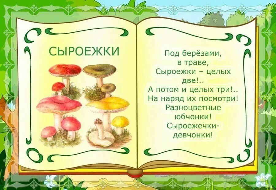 Загадки про грибы для детей 4-5 лет в детском саду. Стихи о грибах. Стих о грибах для дошкольников. Стихи о грибах. Стихи о грибах.