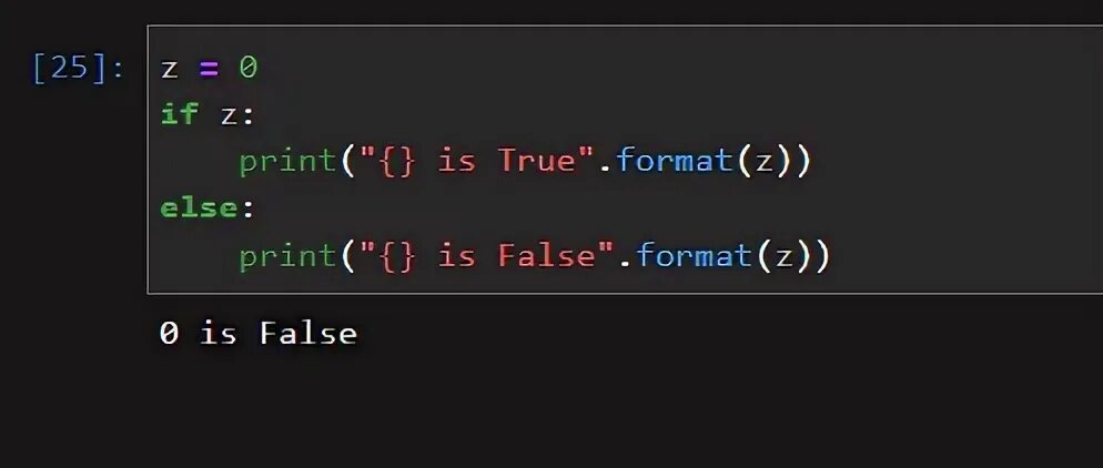 True и false в python. True и false в python