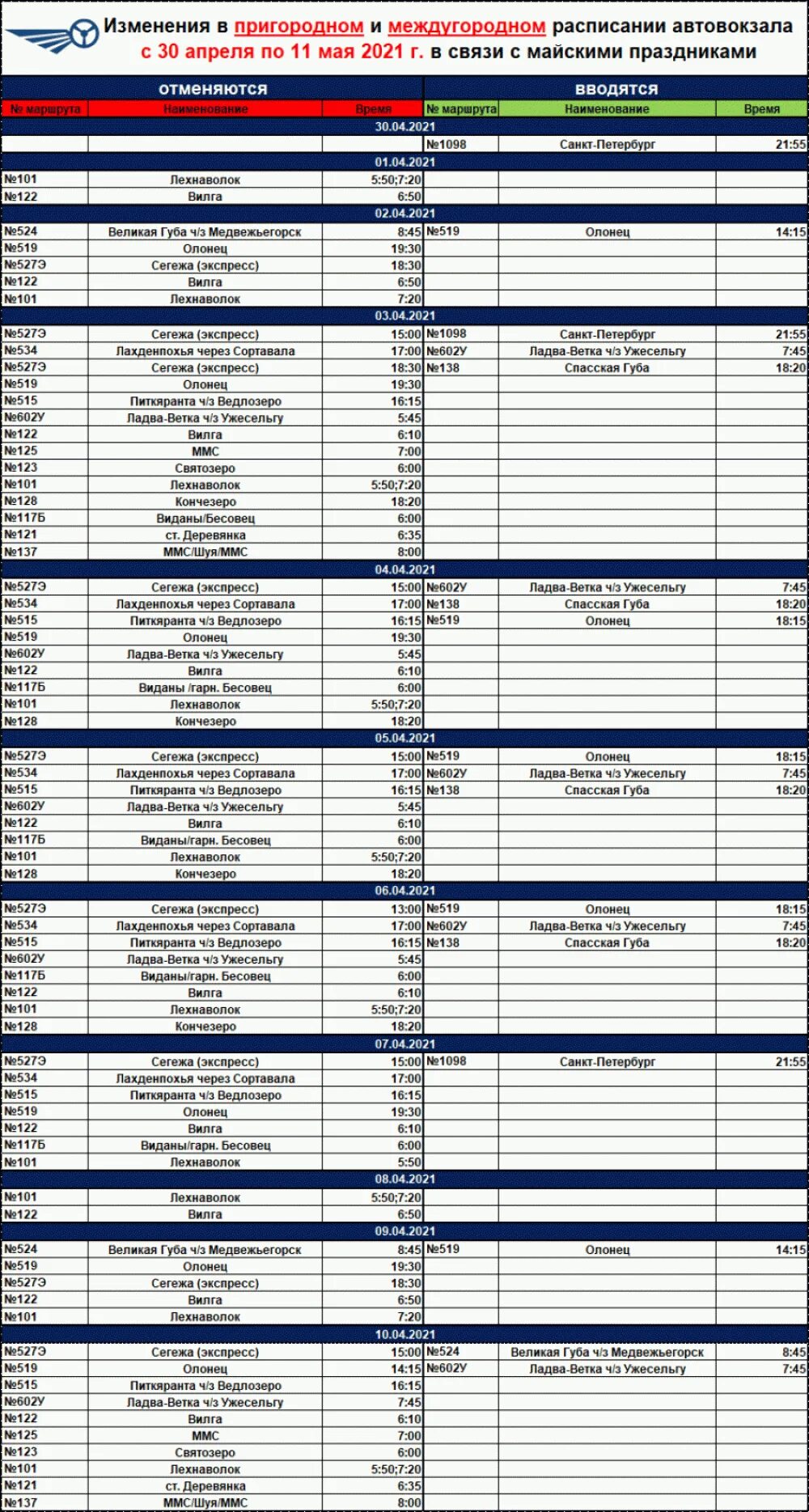Расписание междугороднее петрозаводск. Расписание автобусов на майские праздники. Расписание междугородных автобусов. Расписание движения междугородных автобусов. Расписание пригородных автобусов Карелавтотранс.