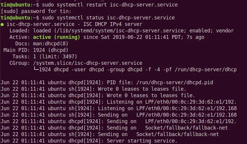 Systemctl failed service