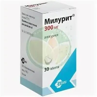 Милурит 300 инструкция по применению