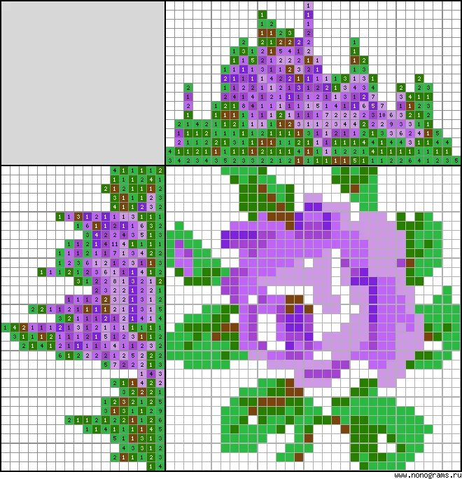 Сирень кроссворд. Японские кроссворды цветные фиалки. Схемы японских кроссвордов цветы. Цветные японские кроссворды цветы фиалки.