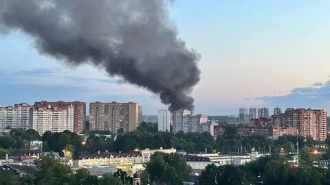 Что горит в химках сейчас