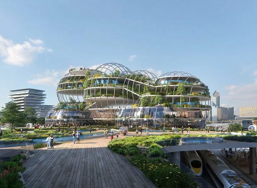 Technical city пойдет. Сингапур экогород. unstudio, нидерланды. техникал сити. city of the future&quot;, hague.