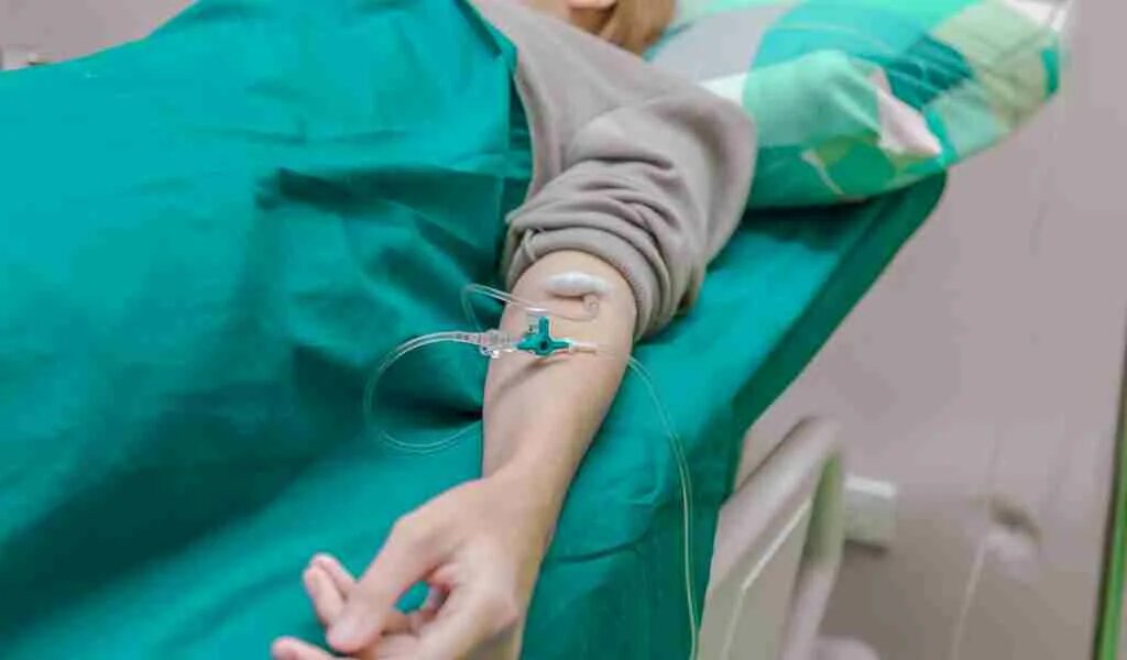 Инфекция при капельнице