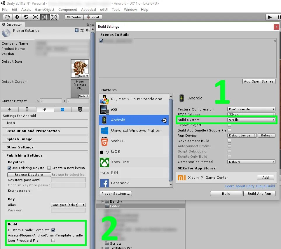 Unity android build. Gradle для unity. build settings unity android. player settings в юнити. настройки android для unity.