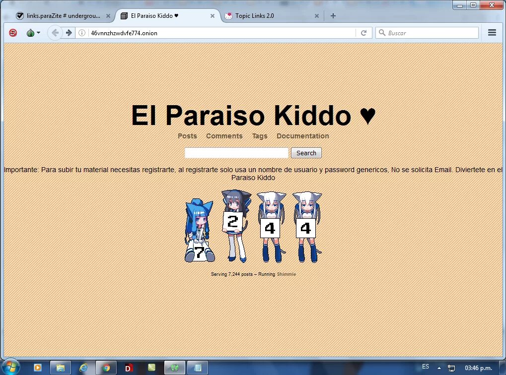 Topic 0. El Paraiso kiddo list. Topic links 2.2. 46vnnzhzwdvfe.