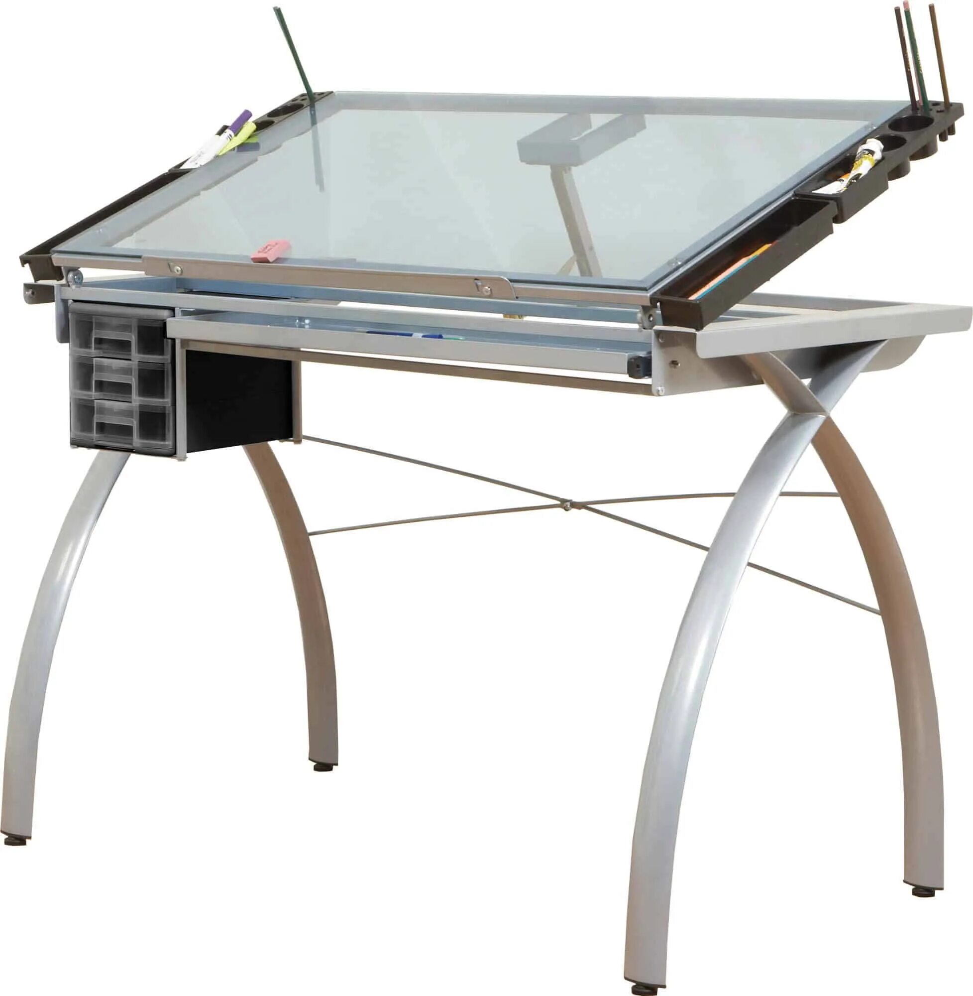 E table. Стол футура. стол «capstan table». стол для художников и дизайнеров fancy  futura drafting table with glass top. стол со стеклом для черчения.