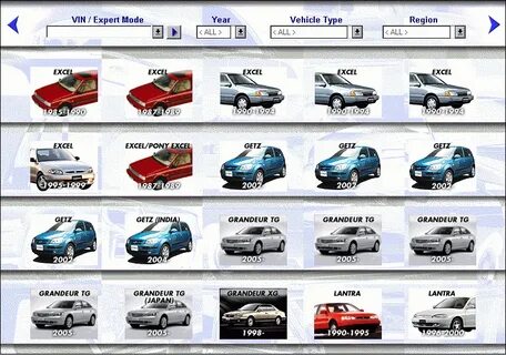 Каталог hyundai