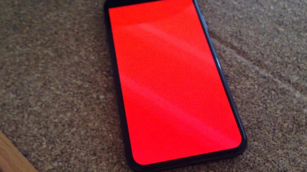 Iphone red screen. Iphone red screen