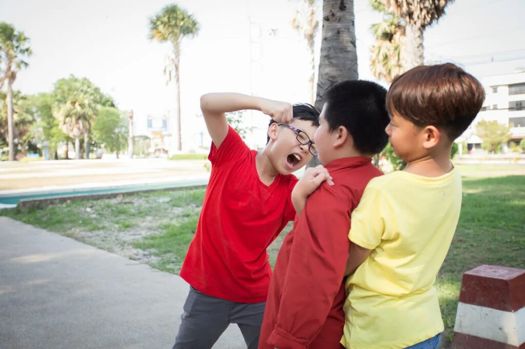 The boys are students. Fighting students. Two boys Fight. Students Fight.