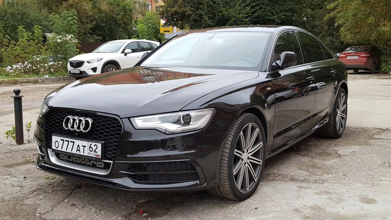 Ауди а6 с7 отзывы. Audi a6 c7. Audi a6 c7 Black Style. Audi a6 c7 Black 2015. Ауди а6 черная.