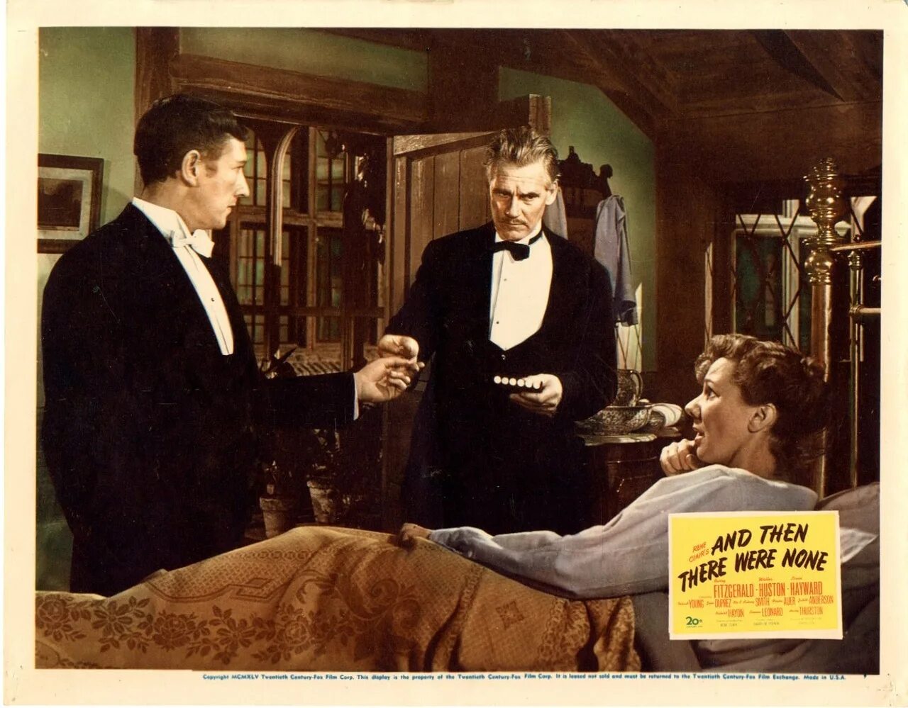 And then there were some. And then there were none 1945. И не осталось никого фильм 1945. ...And then there were three…. И не осталось никого.