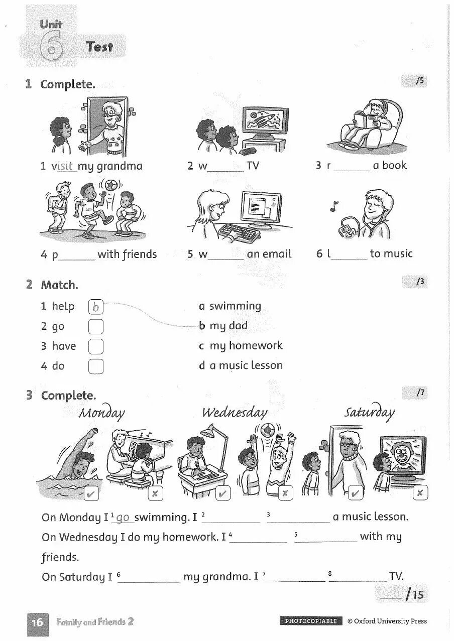 Family and friends 1 Test Unit 2. Family and friends 2 Unit 6 Test. Family and friends 1 тесты. Family and friends 1 Testing and evaluation book ответы. Family 1 unit 8